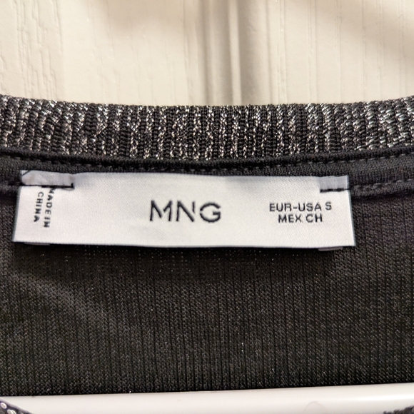 Mango Lurex Knitted Tee - Picture 4 of 4